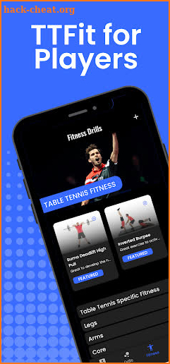 TTFit - Table Tennis Fit screenshot