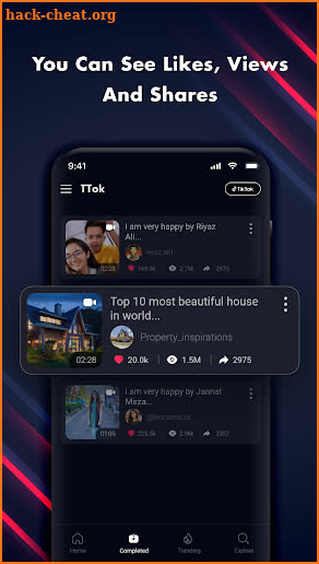 TTok - Video Downloader for TikTok - No Watermark screenshot