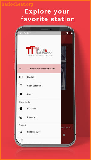 TTT Radio Network screenshot