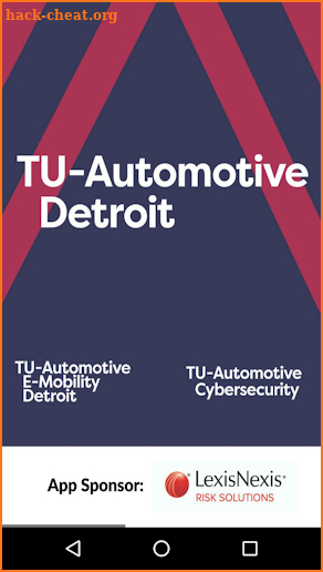 TU-Automotive Detroit 2018 screenshot