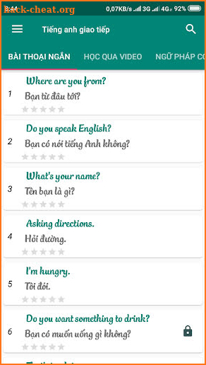 Tự học Tiếng Anh giao tiếp- cho người mới bắt đầu screenshot