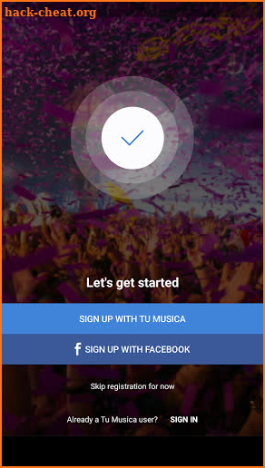 Tu Musica App screenshot