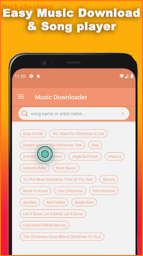 Tube MP3 Music Downloader song screenshot