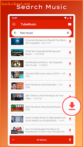 Tube Music Download - Free Mp3 Music Downloader screenshot