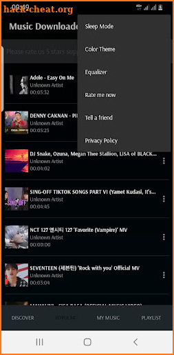 Tube Music Downloader Mp3 Play screenshot