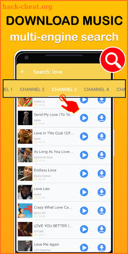 Tube Music Downloader Song Mp3 screenshot
