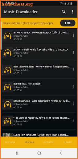 Tube Music MP3 Downloader screenshot