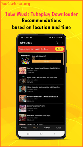 Tube Music MP3 Downloader‏ screenshot