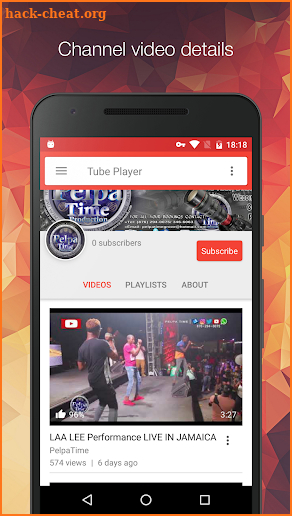 Tube Player screenshot