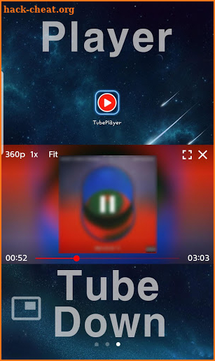 Tube Video Audio  - Floating Popup Play (Ads Skip) screenshot