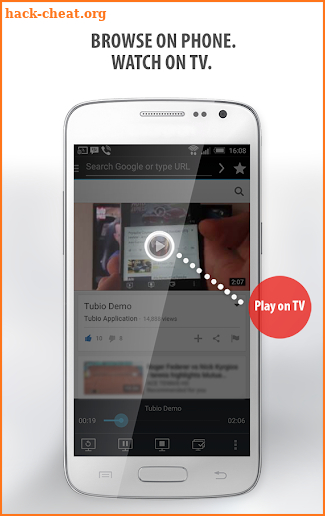 Tubio - Cast Web Videos to TV, Chromecast, Airplay screenshot