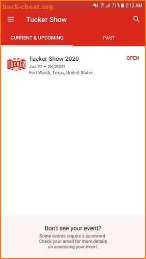 Tucker Show screenshot