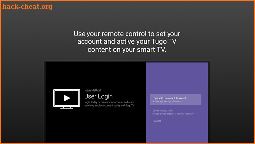 Tugo TV AndroidTV USA screenshot