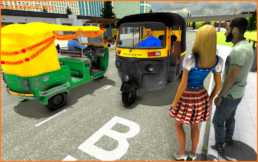 Tuk Tuk- Auto Rickshaw Game screenshot