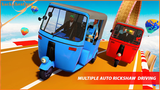 Tuk Tuk Auto Rikshaw Driver Stunts : Tuk Tuk Game screenshot