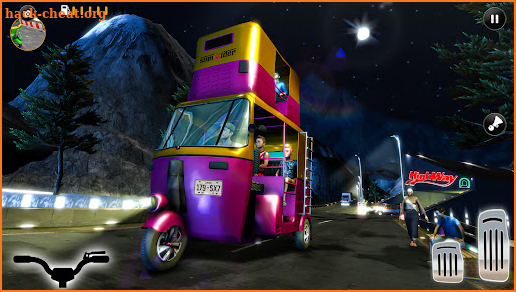 Tuk Tuk Games Rickshaw Driving screenshot