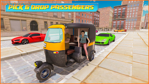 Tuk Tuk Modern Rickshaw Driver: 3D Driving Games screenshot