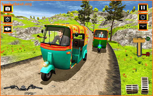 Tuk Tuk Offroad Auto Rickshaw: Offroad Driving 3d screenshot