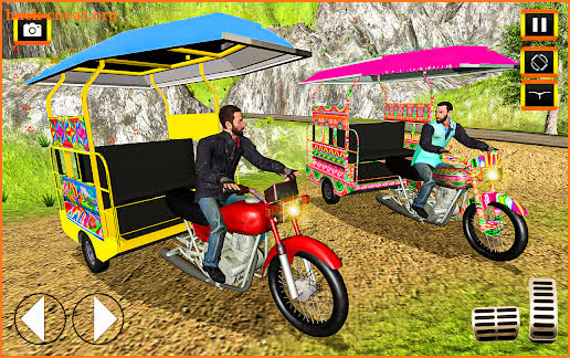 Tuk Tuk Offroad Auto Rickshaw: Offroad Driving 3d screenshot