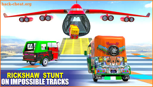 Tuk Tuk Rickshaw 3D Stunt: Free Stunt Games 2021 screenshot