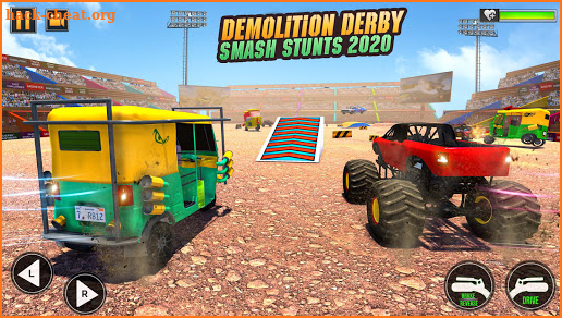 Tuk Tuk Rickshaw Demolition Derby Stunts 2021 screenshot