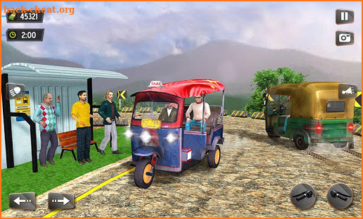 Tuk Tuk Rickshaw Driving - Offroad Auto Driver screenshot