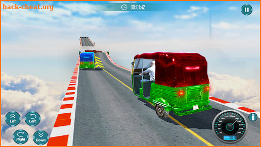 Tuk Tuk Rickshaw Simulator - Sky Climbing Game screenshot