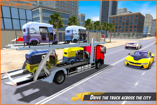 Tuk Tuk Rickshaw Transport Truck Driver screenshot
