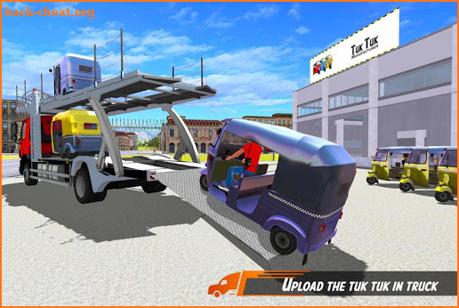 Tuk Tuk Rickshaw Transport Truck Driver screenshot