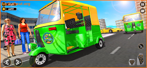 Tuk Tuk Rickshaw：Racing Game screenshot