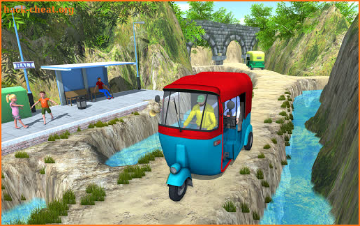 Tuk Tuk Simulator Transport Driver 3D screenshot