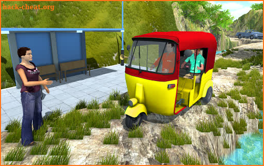 Tuk Tuk Simulator Transport Driver 3D screenshot