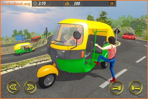 Tuk Tuk Taxi Sim 2020: Free Rickshaw Driving Games screenshot