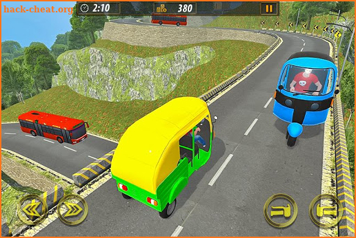 Tuk Tuk Taxi Sim 2020: Free Rickshaw Driving Games screenshot
