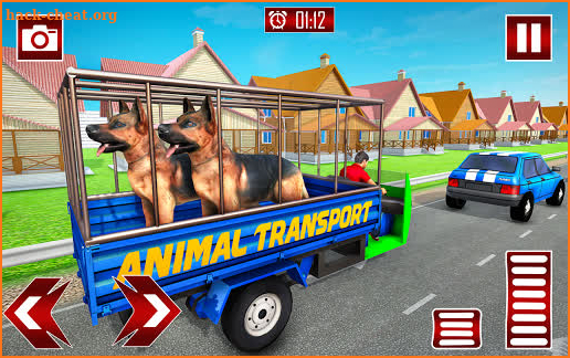 Tuk Tuk Wild Animal Transport Truck screenshot