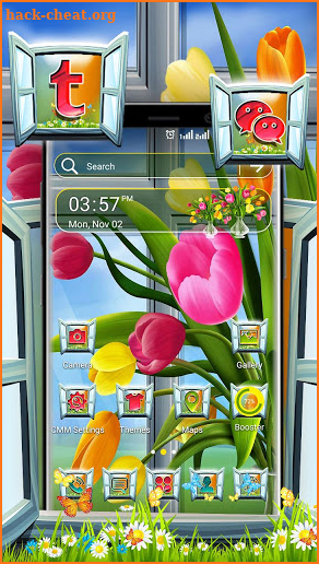 Tulip Flower Theme Launcher screenshot