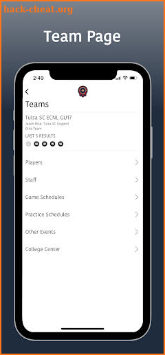 Tulsa Soccer Club screenshot