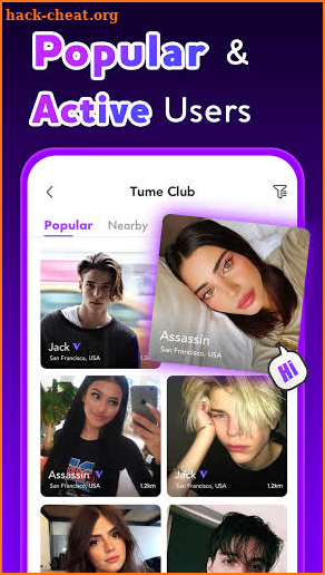 Tume-Random Video Chat & Meet New People screenshot
