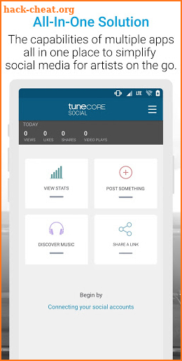 TuneCore Social - Scheduler & Social Media Manager screenshot