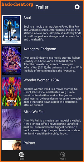 Tuner Radio Movies Playe‪r‬ screenshot
