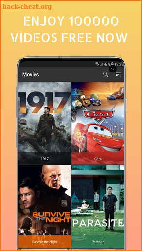 Tuner Radio Movies Player 2021 screenshot