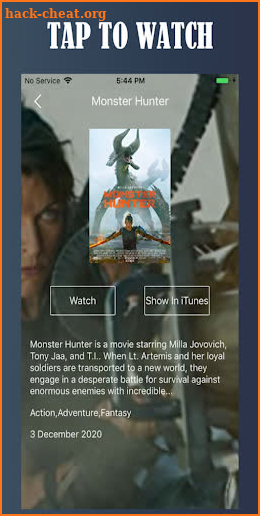 Tuner Radio Movies Player Guide screenshot