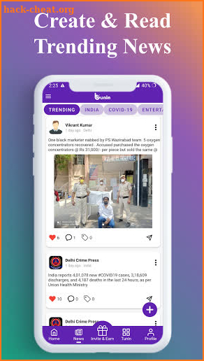 Tunin - Connect Socially With Everyone screenshot