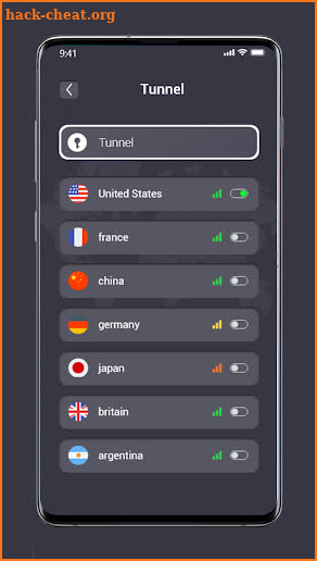 Tunnel Proxy : Fast Servers screenshot