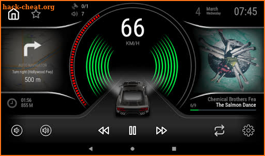 Tunnel - theme for CarWebGuru car launcher screenshot