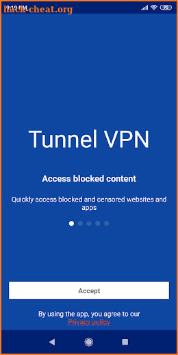 Tunnel VPN - Unlimited VPN Free for Android screenshot