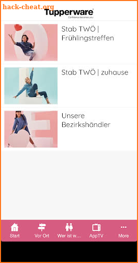 Tupperware Österreich Frühlingstreffen 2019 screenshot