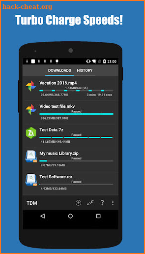 Turbo Download Manager (and Browser) screenshot