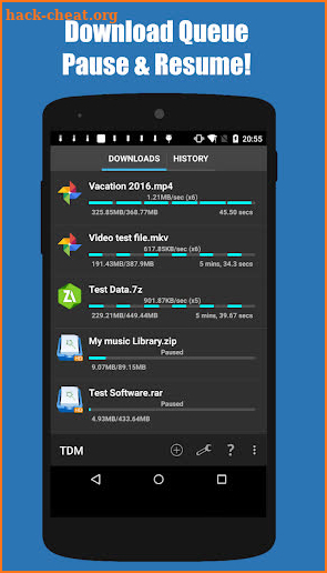 Turbo Download Manager (and Browser) screenshot