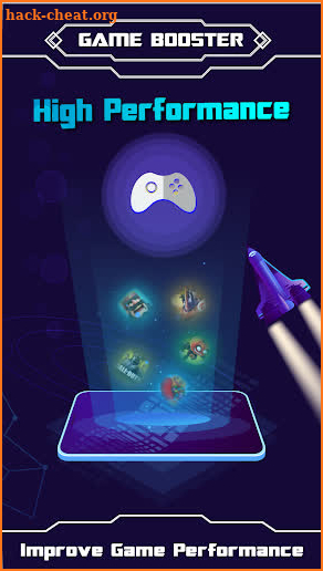 Turbo Game Booster - Glitch & Lag Free Gameplay screenshot